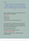 MCBAP CAADC Test Newest 2025 Exam  Complete Questions And Correct Detailed  Answers &lpar;Verified Answers&rpar; &vert;Already Graded  A&plus;