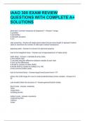 IAAO 300 EXAM REVIEW QUESTIONS WITH COMPLETE A&plus; SOLUTIONS 