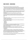 DSE OSCE - 2025&sol;2026 NEWEST 2025&sol;2026 QUESTIONS WITH DETAILED VERIFIED ANSWERS &lpar;100&percnt; CORRECT ANSWERS&rpar; &sol;ALREADY GRADED A&plus;