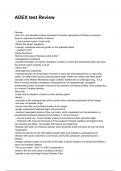 ADEX test Review NEWEST 2025&sol;2026 QUESTIONS WITH DETAILED VERIFIED ANSWERS &lpar;100&percnt; CORRECT ANSWERS&rpar; &sol;ALREADY GRADED A&plus;