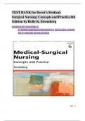 TEST BANK FOR Medical-Surgical Nursing&colon; Concepts and Practice 6th Edition by Holly K&period; Stromberg ISBN&colon; 978-0443121029 COMPLETE GUIDE ALL CHAPTERS COVERED WITH RATIONALES 100&percnt; VERIFIED A&plus; GRADE ASSURED&excl;&excl;&excl;&excl;&excl;&excl;NEW LATEST UPDATE&excl;&excl;&excl;&excl;&excl;&excl;