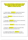 Beaker&colon; Clinical Pathology Administration CPL250  Streamlining Lab Admin with Lab350&comma; Lab400  Insights&vert; A&plus; Graded &vert; Sure Pass&excl;&excl;