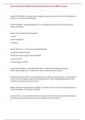 Cpl Course Exam 2 UPDATED ACTUAL Exam Questions and CORRECT Answers