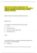 TEST BANK TOR Clinical Immunology and Serology&colon; A Laboratory Perspective   4th  edition Christine Dorresteyn Stevens&comma; Linda E&period; Miller  &period; ISBN&colon;978-0803644663 COMPLETE GUIDE FOR 100&percnt; A&plus; GRADE ASSURED&excl;&excl;