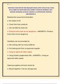 CERTIFIED FOOD PROTECTION MANAGER EXAM LATEST 2025 ACTUAL EXAM  WITH COMPLETE QUESTIONS AND CORRECT DETAILED ANSWERS &lpar;100&percnt;  VERIFIED ANSWERS&rpar; &vert;ALREADY GRADED A&plus;&vert; &vert;&vert;PROFESSOR VERIFIED&vert;&vert;  &vert;&vert;BRANDNEW&excl;&excl;&excl;&vert;&vert; 