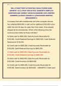 WALL STREET PREP ACCOUNTING CRASH COURSE EXAM  &lpar;VERSION 1 & 2&rpar; LATEST 2025 ACTUAL EXAM WITH COMPLETE  QUESTIONS AND CORRECT DETAILED ANSWERS &lpar;100&percnt; VERIFIED  ANSWERS&rpar; &vert;ALREADY GRADED A&plus;&vert; &vert;&vert;PROFESSOR VERIFIED&vert;&vert;  &vert;&vert;BRANDNEW&excl;&excl;&excl;&vert;&vert;