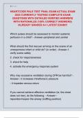 HEARTCODE PALS TEST FINAL EXAM ACTUAL EXAM  2025 CURRENTLY TESTING COMPLETE EXAM  QUESTIONS WITH DETAILED VERIFIED ANSWERS  WITH RATIONALES &lpar;100&percnt; CORRECT ANSWERS&rpar;  &sol;ALREADY GRADED A&plus;&sol; LATEST EXAM&excl;&excl;&excl;