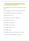 EDDA Exam Questions and Answers &vert;Complete Solutions Graded A&plus;&vert;100&percnt; Correct 