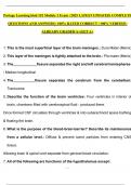 Portage Learning biod 152 Module 2 Exam &vert; 2025 LATEST UPDATED&vert; COMPLETE QUESTIONS AND ANSWERS &vert; 100&percnt; RATED CORRECT &vert; 100&percnt; VERFIED &vert; ALREADY GRADED A&plus;&vert;GET A&plus;