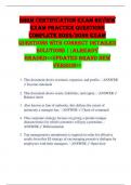 SHRM CERTIFICATION EXAM REVIEW Exam Practice Questions Complete 2025&sol;2026 Exam Questions with Correct Detailed Solutions &vert;&vert;Already Graded<<UPDATED BRAND NEW VERSION>>