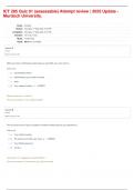  ICT 285 Quiz 01 &lpar;assessable&rpar; Attempt review &vert; 2025 Update - Murdoch University&period;