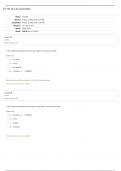 ICT 285 Quiz 02 &lpar;assessable&rpar; &vert; Questions and Answers &vert;2025 Update with complete solutions - Murdoch University&period;