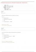 ICT 285 Quiz 03 &vert; Questions and Answers &vert; 2025 Update with complete solutions - Murdoch University&period;