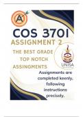 COS3701 Assignment 2 (COMPLETE ANSWERS) 2025