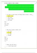 TEST BANK FOR COGNITION 6TH EDITION BY RADVANSKY QUESTIONS AND ANSWERS LATEST UPDATE 2023&sol;2024 BEST GRADED A&plus; FOR EXCELLENT PASS