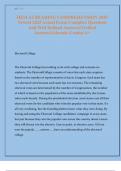 HESI A2 READING COMPREHENSION 2025  Newest 2025 Actual Exam Complete Questions  And Well Defined Answers&lpar;Verified  Answers&rpar;&vert;Already Graded A&plus;