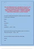 NSG 522 EPIDEMIOLOGY AND BIOSTAT EXAM 1 AND  2 NSG 522 EXAM 1 2025&sol;2026 BANK COMPLETE  QUESTIONS WITH DETAILED VERIFIED ANSWERS  &lpar;100&percnt; CORRECT ANSWERS&rpar; &sol; &sol; EXPERT VERIFIED  FOR GURANTEED PASS &sol; LATEST UPDATE 