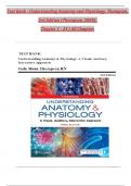 The Test Bank for Understanding Anatomy & Physiology&comma; 3rd Edition&comma; Gale Sloan Thompson