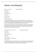 Bauhas- Assemblage&lpar;14&rpar; Certification Review Exam Questions With Actual Correct Answers&period;