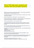 Illinois CNA state exam questions and answers with real and latest solutions&period;