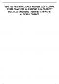 NSG 123 HESI FINAL EXAM NEWEST 2025 ACTUAL EXAM COMPLETE QUESTIONS AND CORRECT DETAILED ANSWERS &lpar;VERIFIED ANSWERS&rpar; &vert;ALREADY GRADED