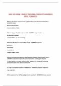 NSG 525 EXAM 1 QUESTIONS AND CORRECT ANSWERS 100&percnt; VERIFIED&excl;&excl;