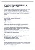 PRACTICE EXAM 2QUESTIONS & ANSWERS&lpar;RATED A&plus;&rpar;