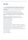 GIS 4421 QUESTIONS WITH CORRECT ANSWERS
