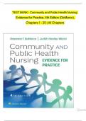 Test Bank &ndash; Community and Public Health Nursing&colon; Evidence for Practice &lpar;4th Edition&comma; DeMarco&rpar; &vert; Complete Questions and Answers for Chapters 1&ndash;25