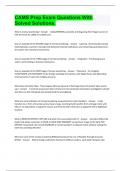  CAMS Prep &ndash; Exam Questions with Solved Solutions for ACAMS Certification Success