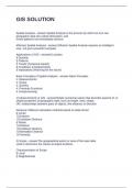 GIS SOLUTION QUESTIONS AND ANSWERS 2025