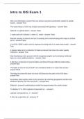 Intro to GIS Exam 1 Questions and Answers