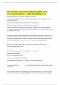 PSYC 102 Test 4&vert;Exam&vert;Questions&lpar;Latest Version&rpar; With Correct Answers&vert;Verified&vert;Already A&plus; Graded&vert;Get It 100&percnt; Accurate