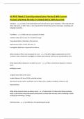 VA POST Week 5 Exam&vert;Questions&lpar;Latest Version&rpar; With Correct Answers&vert;Verified&vert;Already A&plus; Graded&vert;Get It 100&percnt; Accurate