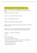 VBMS 303 EXAM 3&vert;Questions&lpar;Latest Version&rpar; With Correct Answers&vert;Verified&vert;Already A&plus; Graded&vert;Get It 100&percnt; Accurate&period;