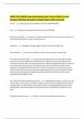VBMS 324 CARDIO Exam&vert;Questions&lpar;Latest Version&rpar; With Correct Answers&vert;Verified&vert;Already A&plus; Graded&vert;Get It 100&percnt; Accurate