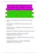 LSUS MBA 700&colon; Managerial Use of Accounting Data Module 2 Practice Assessment Complete Exam Questions with Correct Solutions &lpar;UPDATED 2025&sol;2026D&rpar; &vert;&vert;Graded 30&period;00 out of 30&period;00 &lpar;100&percnt;&rpar; Louisiana State University&comma; Shreveport<<BRAND NEW VISION>>