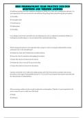 HESI PHARMACOLOGY EXAM PRACTICE 2025&sol;2026 QUESTIONS AND VERIFIED ANSWERS
