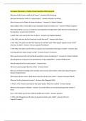 Aerospace Dimensions - Module 4 Exam Questions Well Answered 