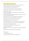 FDOPS 1 Exam Questions and Answers Already Passed 