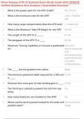 Silver Airways ATR 72 Systems Exam Study Guide 2025 UPDATE Verified Questions And Answers &vert; Guaranteed Success&excl;&excl;