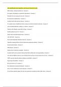 ASA classification Exam Questions and Answers Solved Correctly 
