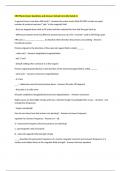 MRI Physics Exam Questions and Answers Solved Correctly Rated A&plus;