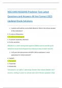 NSG 6440 NSG6440 Predictor Test Latest  Questions and Answers All Are Correct 2025  Updated Study Solutions