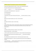 MRI Physics Chapter 6 Exam Questions and Answers Solved Correctly Rated A&plus;