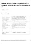BIOD 151 Module 6 Exam &lpar;2025&rpar; 100&percnt;VERIFIED &vert;complete QUESTIONS AND ANSWERS &vert; GRADED A&plus;&period;