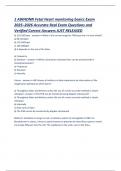 AWHONN Fetal Heart monitoring basics Exams Package deal 