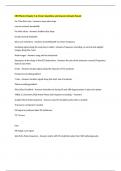 MRI Physics Chapter 3 & 4 Exam Questions and Answers Already Passed 