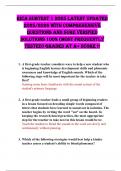 RICA SUBTEST 1 2025 LATEST UPDATED 2025&sol;2026 WITH ComPREHEnSIvE QUESTIonS AnD SURE vERIFIED  SoLUTIonS 100&percnt; &lpar;moST FREQUEnTLY TESTED&rpar; GRADED AT A&plus; SCoRE &excl;&excl; 