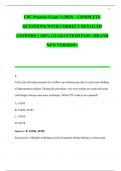  CPC Practice Exam 3 &lpar;2025&rpar; &ndash; COMPLETE QUESTIONS WITH CORRECT DETAILED ANSWERS &vert;&vert; 100&percnt; GUARANTEED PASS <BRAND NEW VERSION>